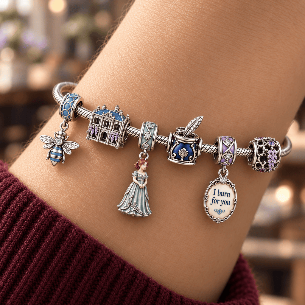 BGT Silver Charm Bracelet Set HQH