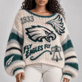 PLDE Women’s Open-Knit Sweater NTKO