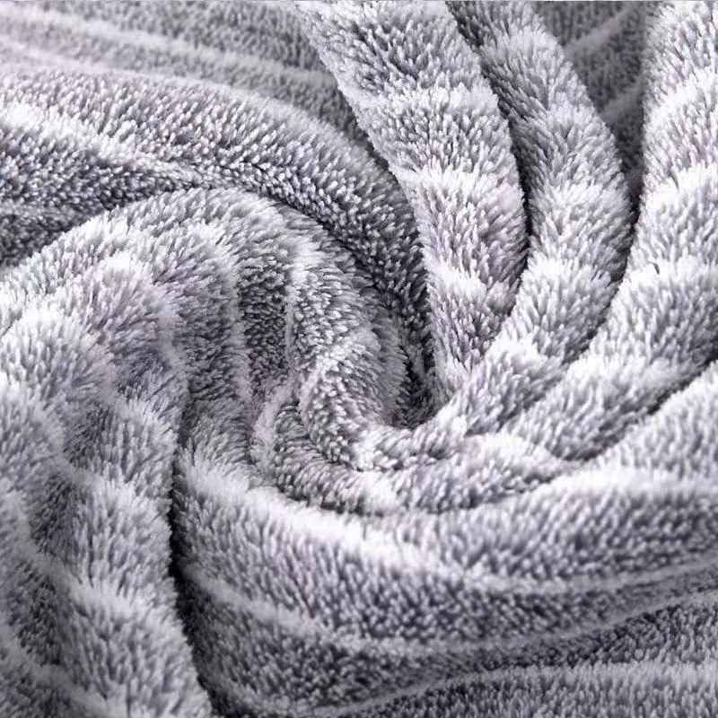 10pcs Ultra Soft Bath Towel Set -Microfiber, Highly Absorbent Quick Dry, 2 Bath/4 Hand/4 Washcloths for Bathroom, Spa, Gym