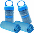 Cooling Towel 2 Pack 47x12 Inches, Soft Breathable for Neck, Yoga, Golf, Gym, Camping & More Activities